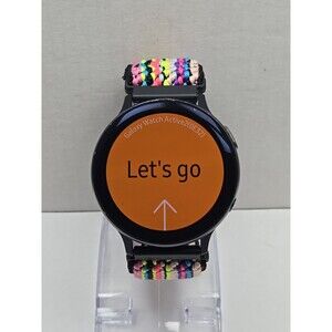 Samsung Galaxy Watch 43mm SM R810 Bluetooth GPS Silver Black *READ